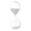 30 Minute Hourglass Desktop Timer For Children White 8X20cm, Kids Desk Timer, Mini Toy Hourglass