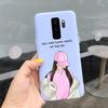 For Samsung Galaxy S9 S9+ Case Cute Fashion Cartoon Girls Cover Silicone Soft TPU Phone Case For Samsung S9 Plus S9+ Fundas Capa