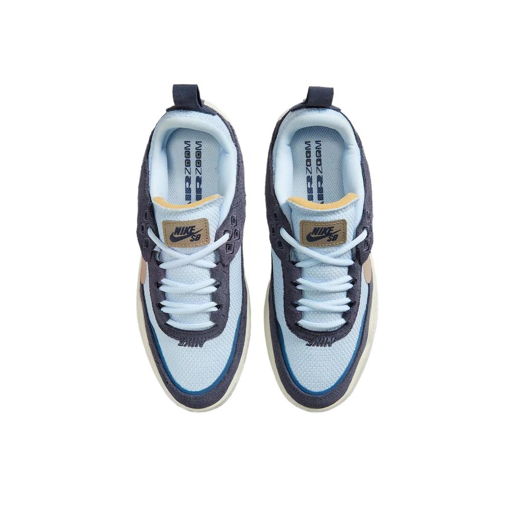 Nike Den první SB GS Thunder Blue Khaki Dětské tenisky Modrý odstín Plátno FN4210-402