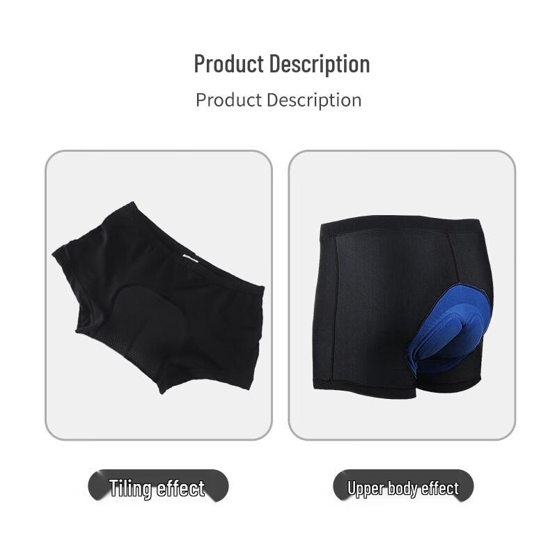 Men's Thickened Silicone Cycling Shorts