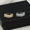 Adjustable Women's Ring Versatile Fashion Personality Simple Clean Ins Style Girl Summer Beach Vacation Jewelry Finger Ring Wedding Party Jewelry