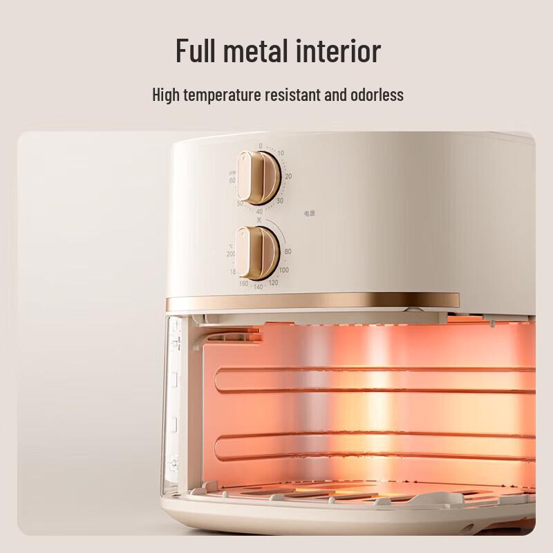 Midea 5.3L No-Flip Steam Air Fryer