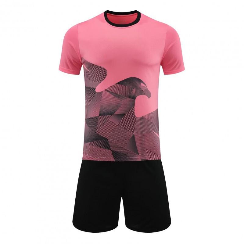 

Football Uniform Suit Men Children Adults Professional Competition Training Uniforms Primary Secondary School Students Sports Short-sleeved Shirts 3XS
