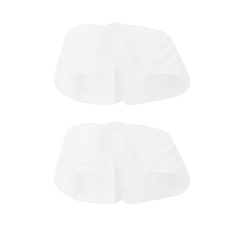 Silicone Hallux Valgus Corrector - Double Hole Toe Separator for Overlapping Valgus