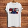 MHA Akademie kalt heiß shoto todorokifunny anime T-ShirtUnisex Kurzarm-T-ShirtUnisex Streetwear T-ShirtAufkleberdruck
