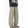 Wassup Japanese Retro Workwear Scimitar Pants Men's Loose Trendy Versatile Youth Casual Wide-Leg Long Pants