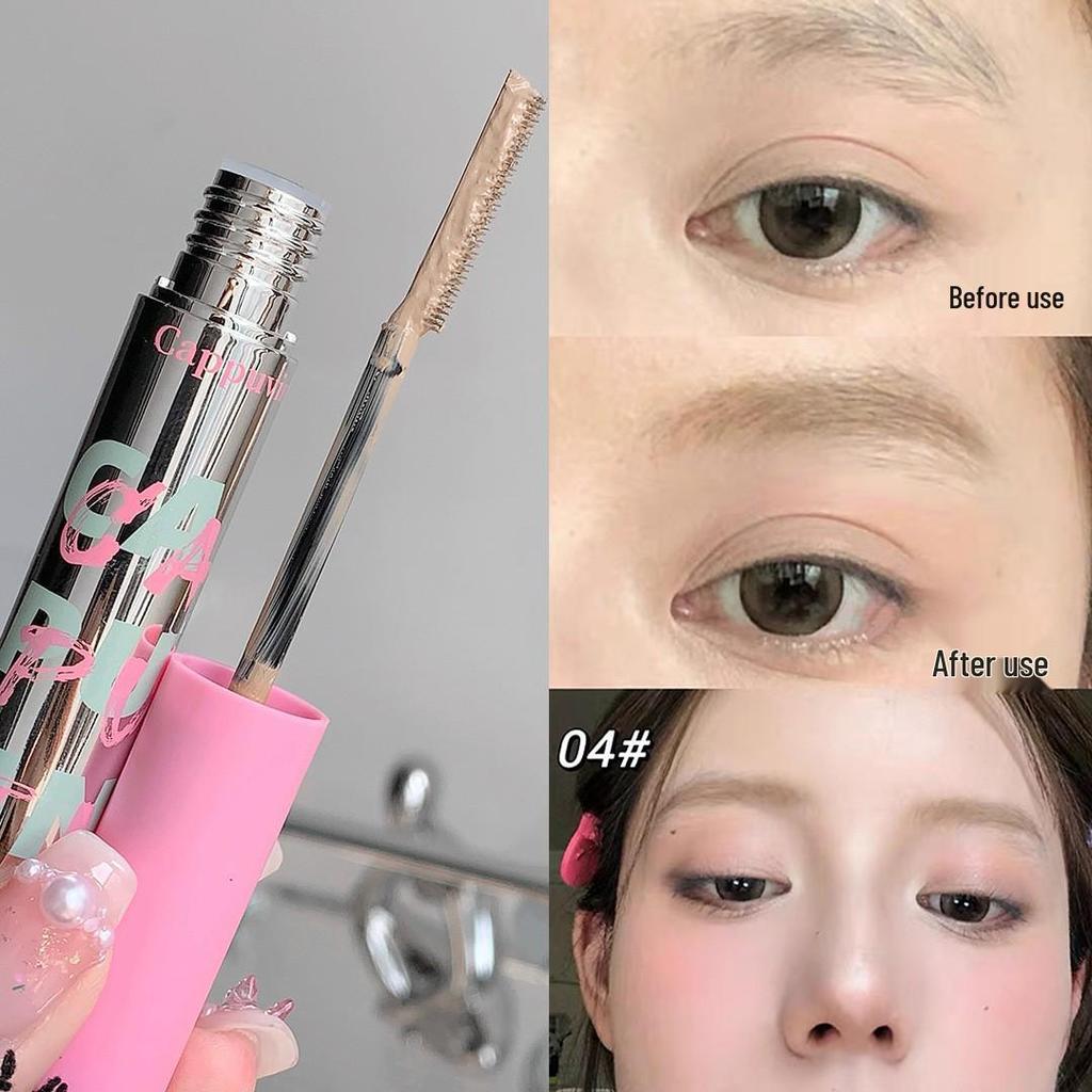 Cappuvini Eyebrow Tint - Smudge-Resistant, Natural Pink Cap for Students