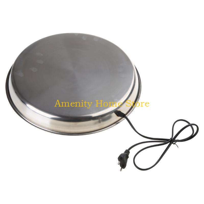 F26C Pet Poultry Drinker Heater Base for Chicken Water Heater for Winter Poultry Deicer Heated Base Durable