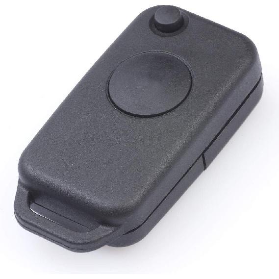 Bezklíčový ovladač dálkového ovládání auta Klíčenka Pouzdro 1 tlačítko pro Benz C E ML S HU64 Prázdný klíč