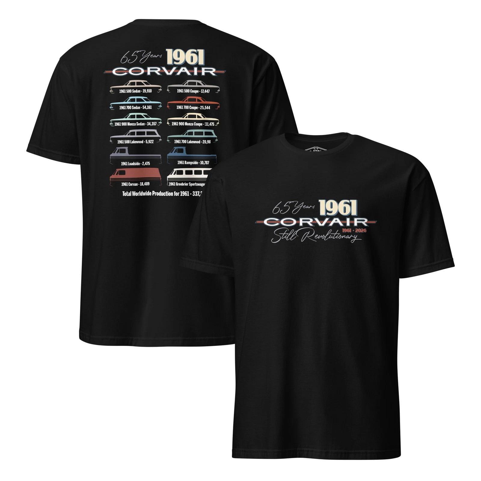 Corvair 1961 65th Anniversary Short-Sleeve T-Shirt 2XL
