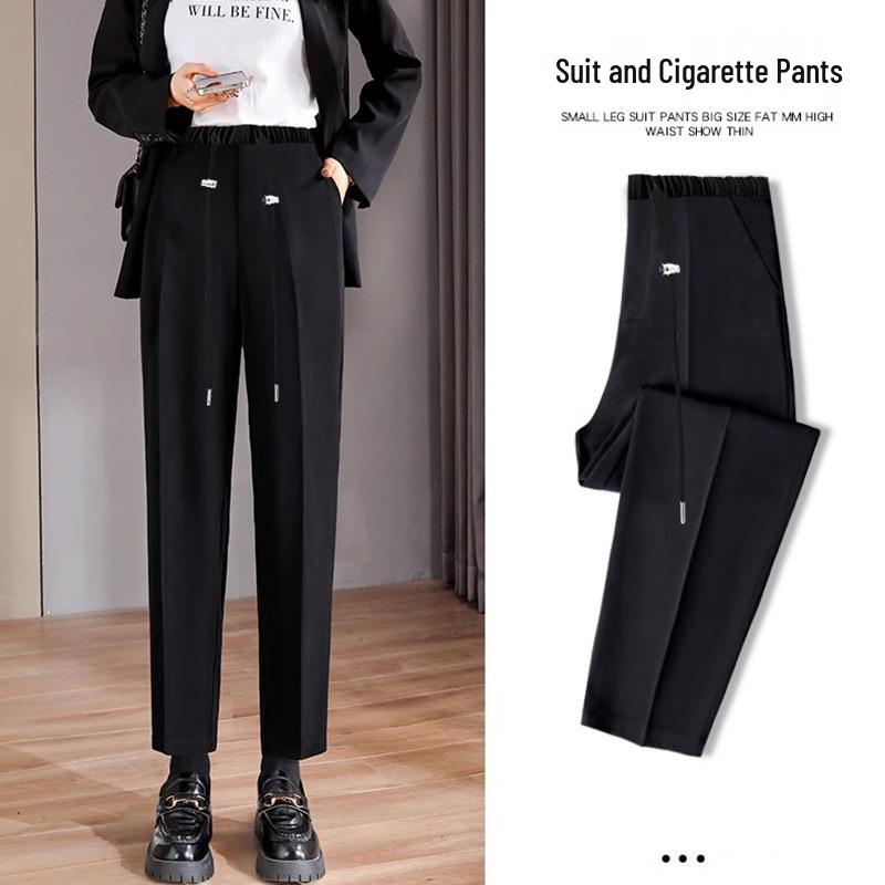 

Spring 2026 New Drapey Maternity Cigarette Pants - Postpartum & Cropped Fit 2XL