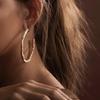 European and American Style Temperament Double C Earrings Niche High-end Design Earrings Ins Spice Girl Light Luxury Earrings Earrings
