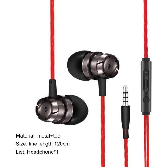 Excellent Headphone Comfortable Metal Pure Sound Quality