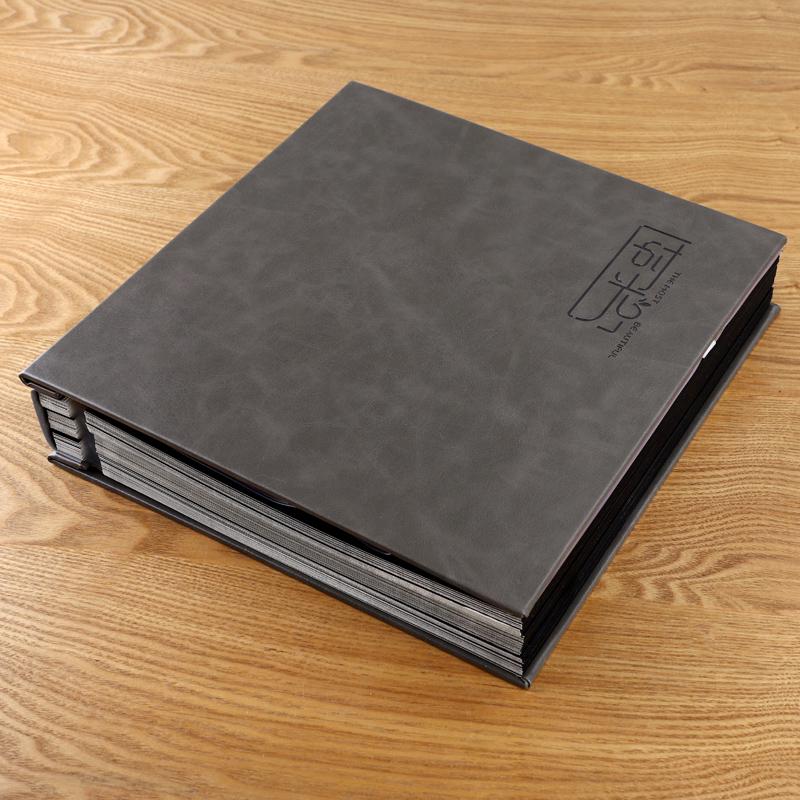DIY Handmade Photo Album: Large Capacity, Self-Adhesive Scrapbook for Family Memories
