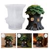 Miniature Treehouse Silicone Candle Molds Multipurpose Silicone Mould Heat Resistant For Handmade Candle Soap Making
