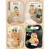 PU Leather Hanging Tissue Bag Cartoon Design Portable Tissue Cover  Bedside