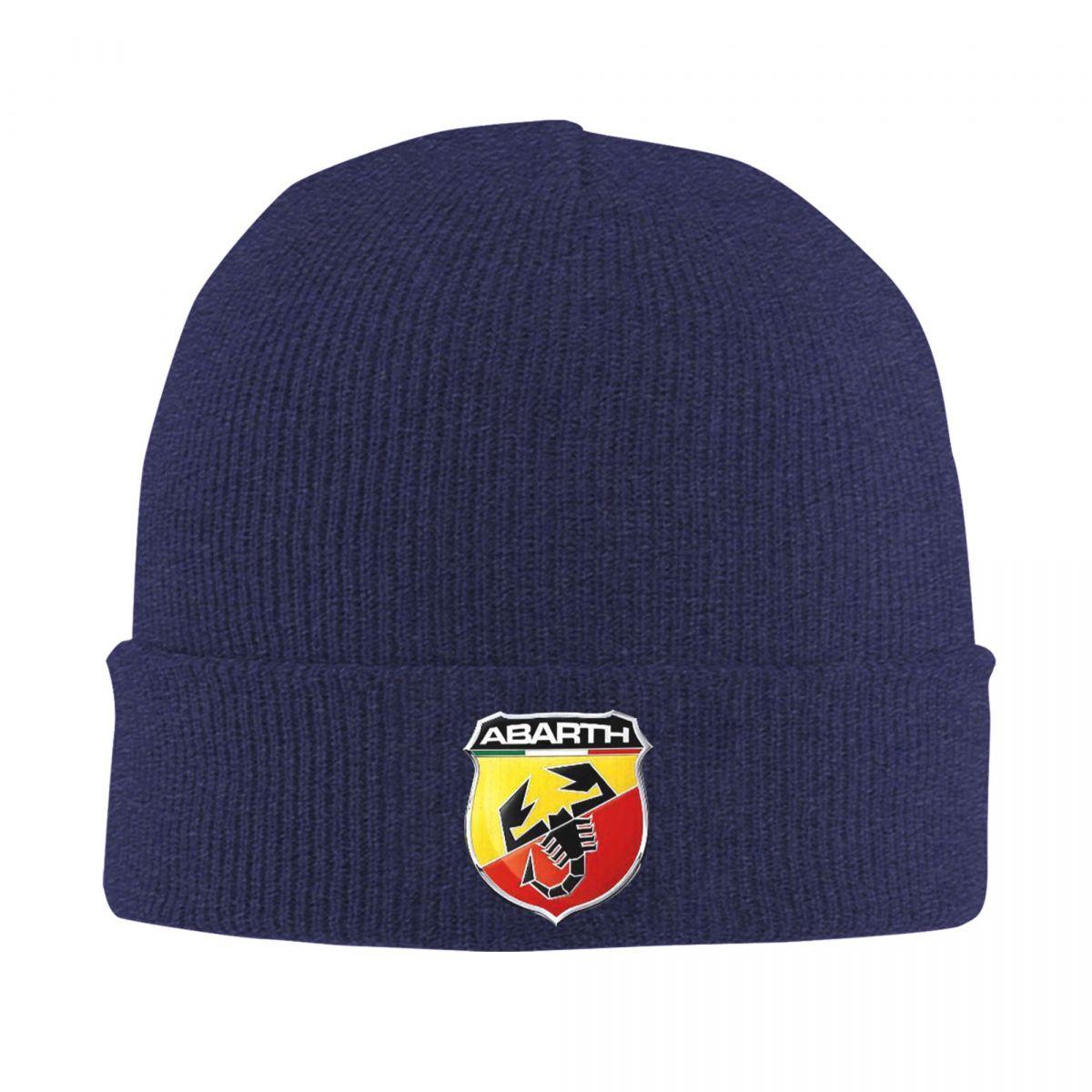 

Abarth C Cool Print 3 Warm Knitted Cap Winter Knit Bonnet Hat Skullies Beanies Hip Hop Caps for Unisex One Size