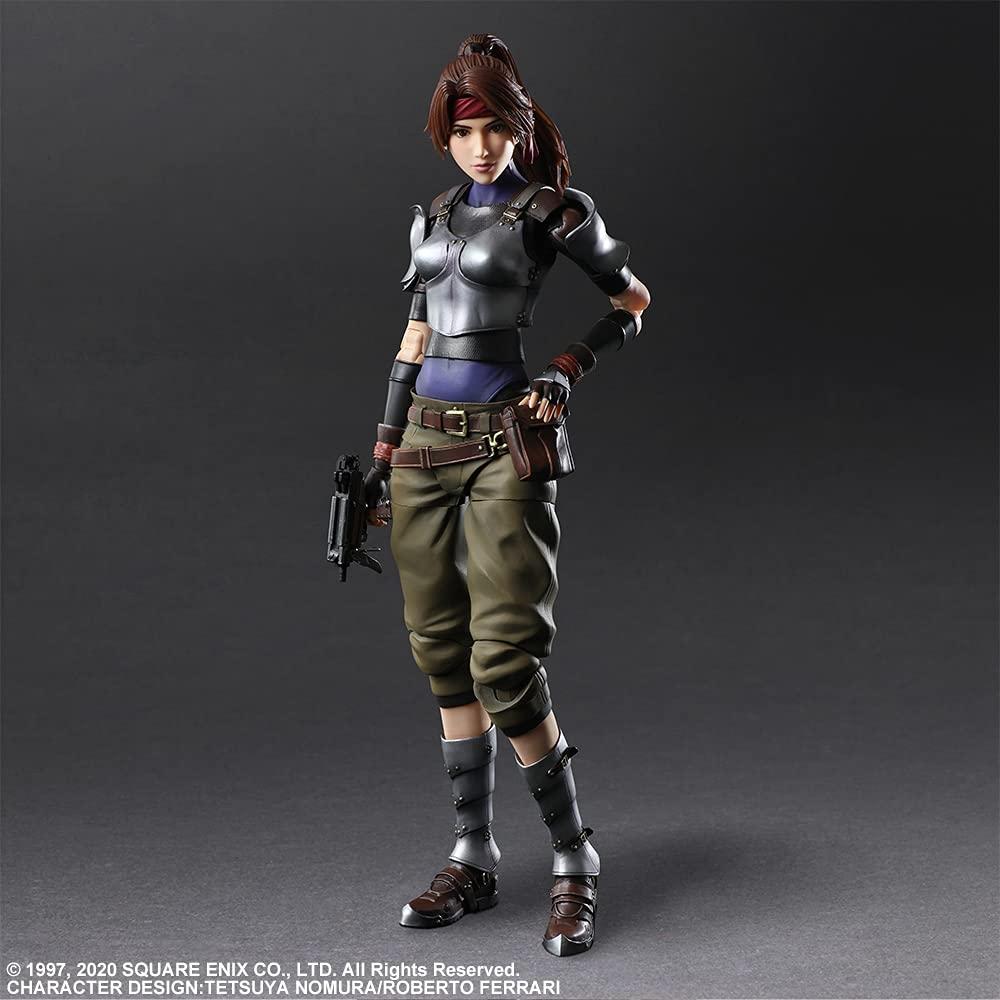 Final Fantasy VII Remake PLAY ARTS Kai Jesse PVC Painted Movable Figure