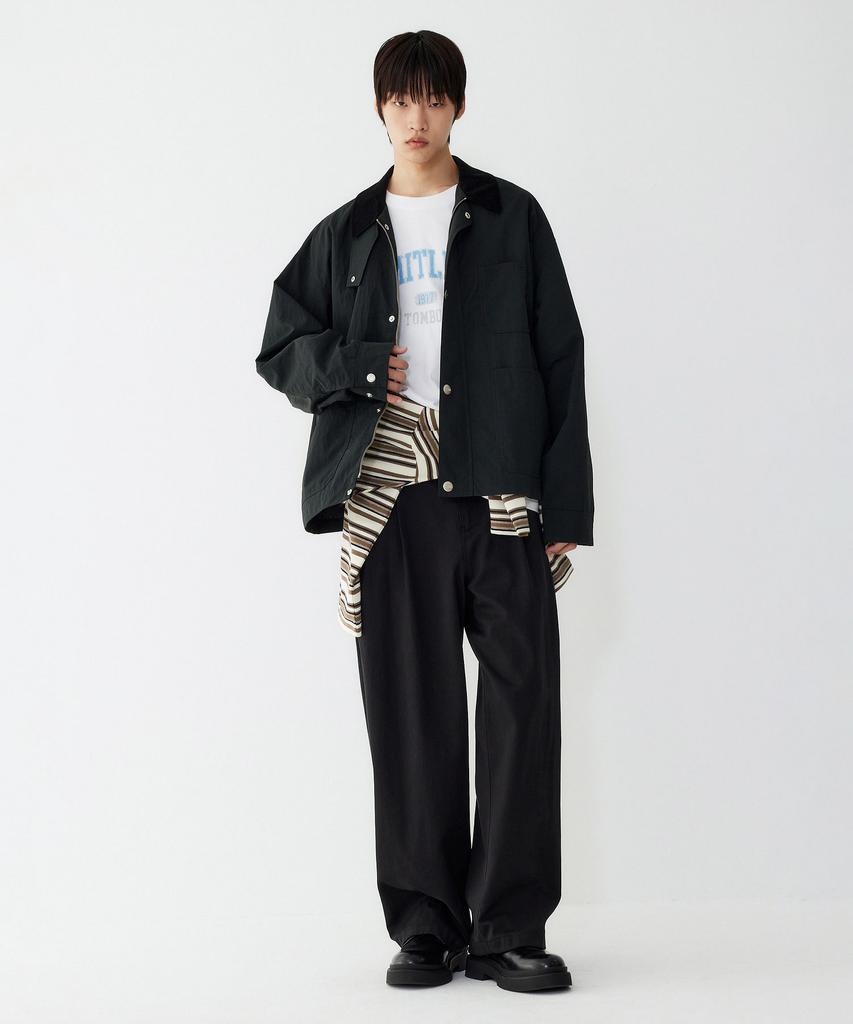 STUDIO TOMBOY [Men] Belted Chino Pants_Black 9155331201
