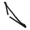 2PCS Car Clothesline 5 Holes 6 Hooks Adjustable Portable Car Clothes Hanger Strap Travel Clothesline for RV Pickup