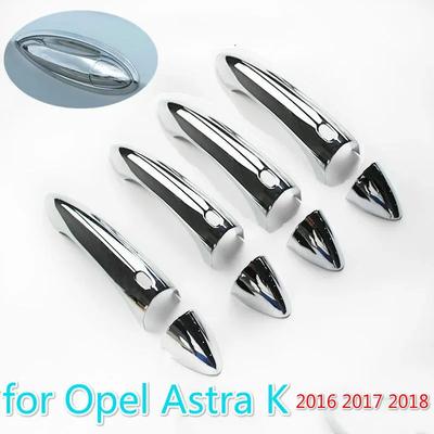 For Opel Ampera-E 2017 2018    Car Door Handle Cover Trim Sticker Styling Accessories