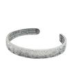 Silver Hundred Blessings Adjustable Bangle - Versatile Jewelry Gift for Mother's Day