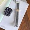Magnetic Buckle Breathable Braided Nylon Watch Band Replacement Strap Compatible with Apple Watch Series1–11/SE/Ultra 38 40 41 42 44 45 46 49mm
