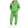 Set Felpa con Cappuccio e Maniche Lunghe Colorata per Bambini e Bambine