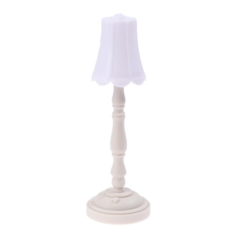 1:12 Dollhouse Miniature Floor Lamp Led Light Dollhouse Furniture Toy