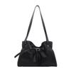 Single-shoulder Bag - Elegant and Versatile, Featuring Fashionable Pleats on The Shoulder Strap.
