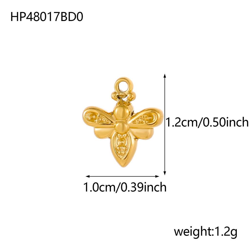 Stainless Steel Multi-Series Pendants: High Heels, Seashell, Starfish for Necklace & Bracelet Crafting