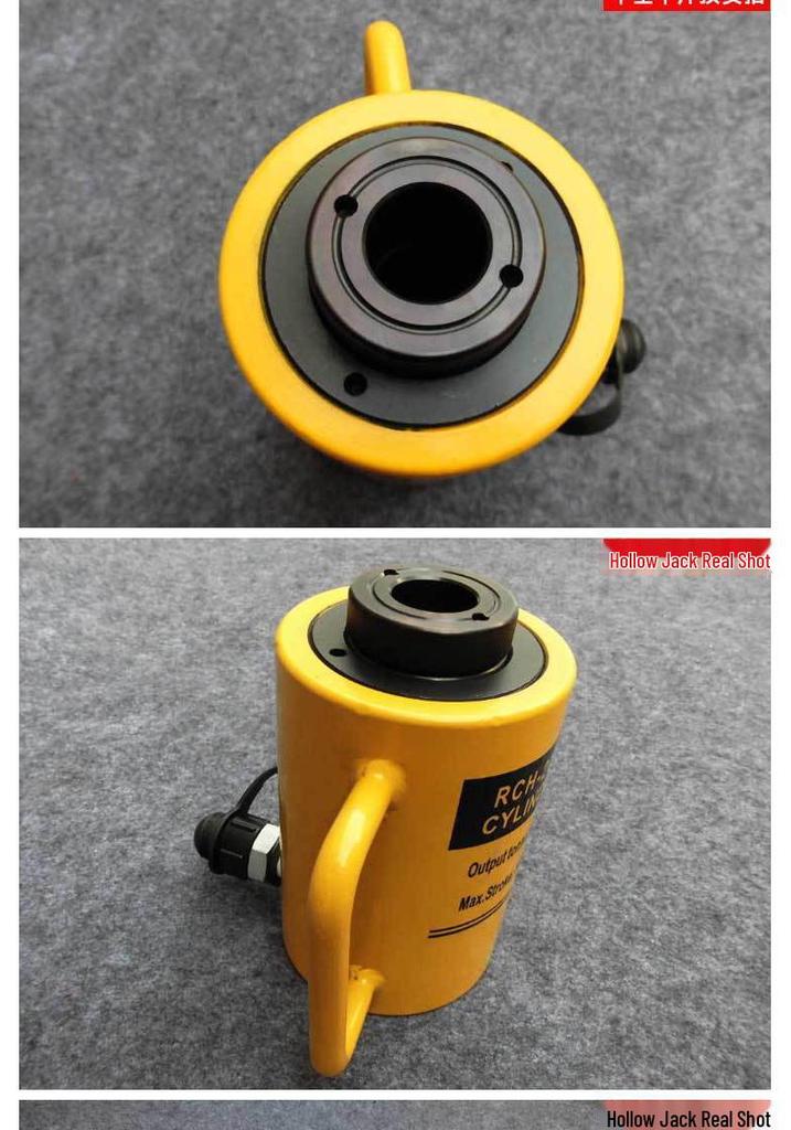 Hollow Jack 30T 100T Vertical Hydraulic 20T Manual Double-Acting Hydraulic Jack