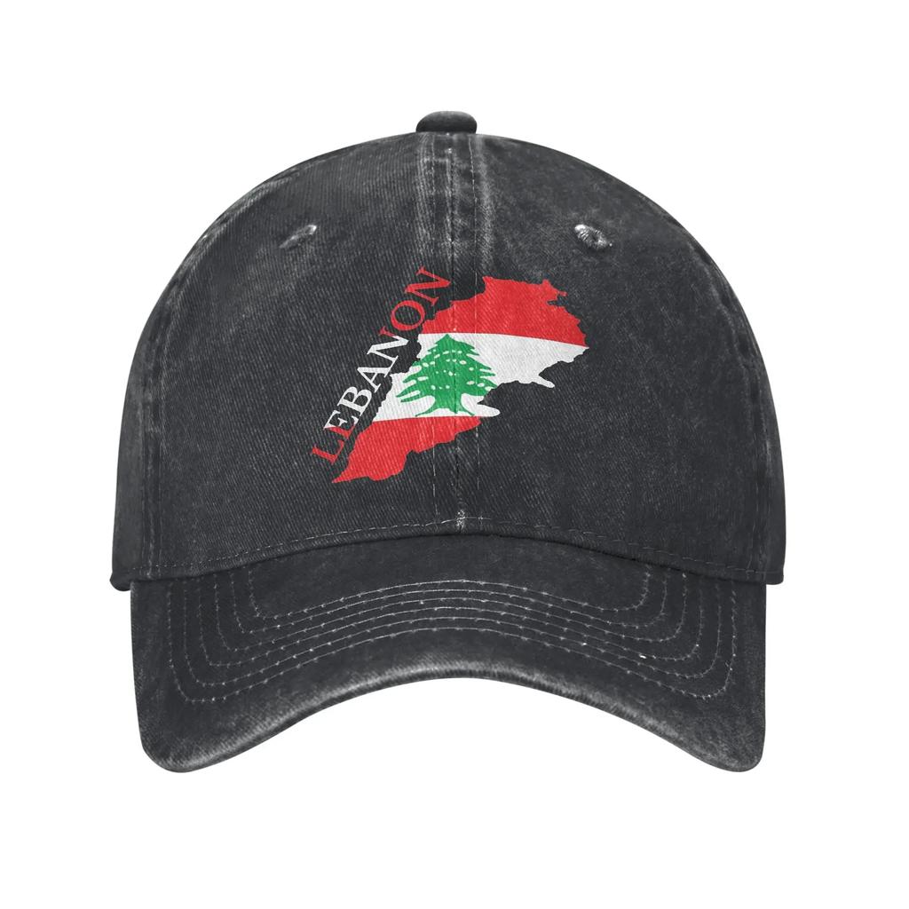 Lebanon Flag Heart Wear Baseball Caps Unisex Daily Hats Cap Adjustable Sun Cap