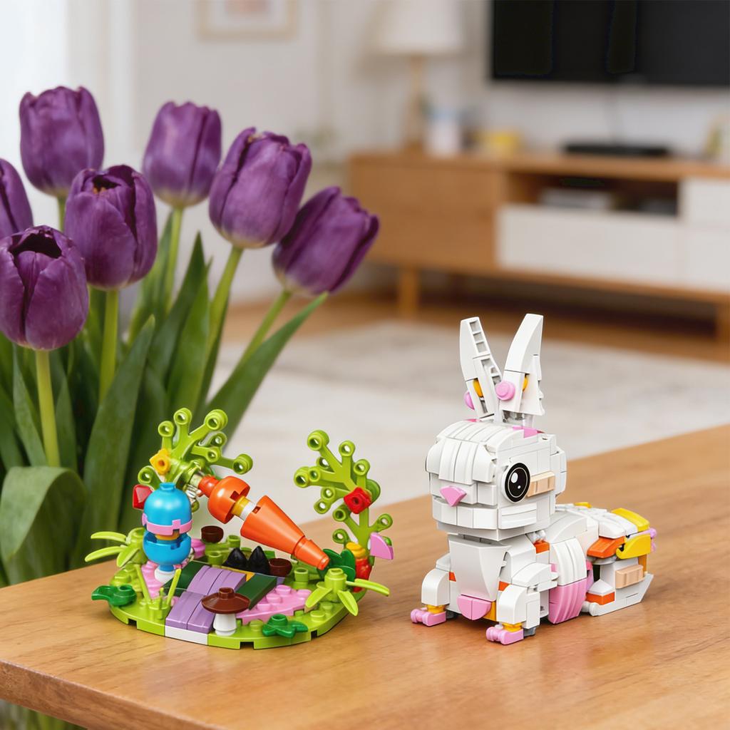 Animal Building   Easter Egg   Bits Building  Simulated Egg Toy