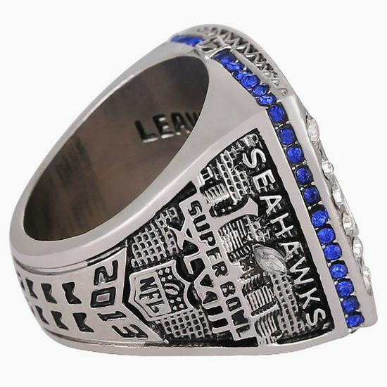 Mistrovský prsten NFL Seattle Seahawks 2013 – Populární retro styl