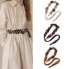 Women Dress Decorative Belt Bohemian Style Fringed Belt Girl Dress Accessories