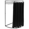 Fitting Room, Fitting Room with Curtain, Dressing Room for Clothing Store Iron Pipe, Fabric, and Painting Process For Boutiques