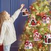With Rope Gingerbread House Decor Christmas Gingerbread House Holiday House Ornaments  Home Decor