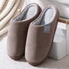 Shoes for Women Winter Home Women Slippers Furry Slippers Color Patchwork Cotton Slippers Female Indoor Non-slip Plush Slipper