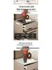 Smart Multifunctional Bedside Safe: Minimalist Square Design for Bedroom and Living Room