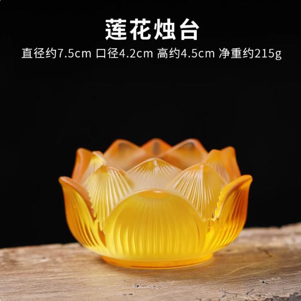 

1 шт смоляная масляная лампа Lotus Crispy Home Buddha Front Supply Lamp Base Feng Shui Ornament home decor