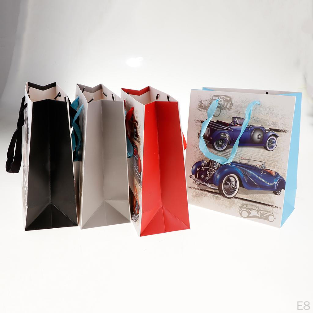 12 Pack Christmas Paper Gift Bags Goody candy pockets Birthday Wedding Party Supplies