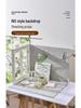 Solid Wood Window Photography Props: Indoor Scene and Background Board