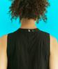 Er Er Pleated Detail Dress Black