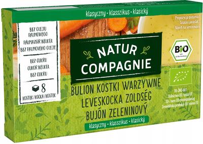 Bouillon - Vegetable Cubes Without Added Sugars Organic (8 X 10.5 G) 84 G - Natur C