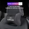 1 Stück Auto-Kopfstütze Auto Atmungsaktives Sitz-Nackenkissen Zubehör Für Lexus LS LC IS350 ES300 GS350 CT200h GX460 LX570 RX500h NX300