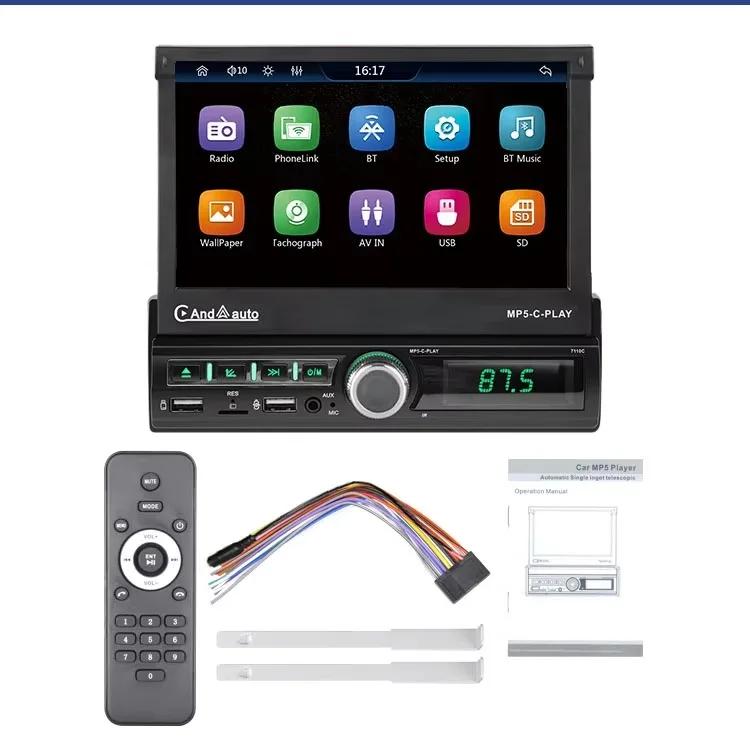 TOYOUSONIC 7inch Touch Screen Car Radio Carplay Android Auto Universal Multimedia Player Mirror Link BT USB 1 din Car MP5 Player