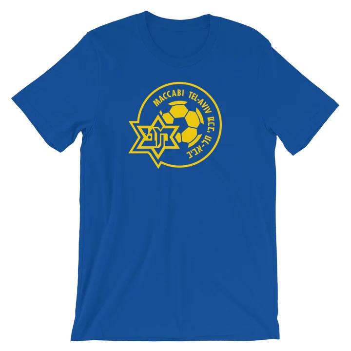 Maccabi Tel Aviv FC Soccer T-Shirt Summer Graphic Men Cotton Legend T-shirt Graphic Oversized Breathable Streetwear Unseix Top