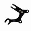 Adjustable Disc Bicycle Brake Adapter Bracket With Bicycle Seatposts Clamp Frame Adaptor Mount