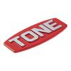 TONE G-049 Aluminum Emblem Red